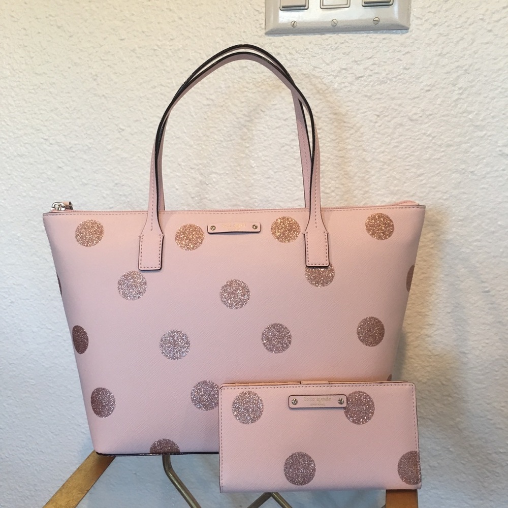 Kate Spade Hani Haven Lane Purse + Wallet